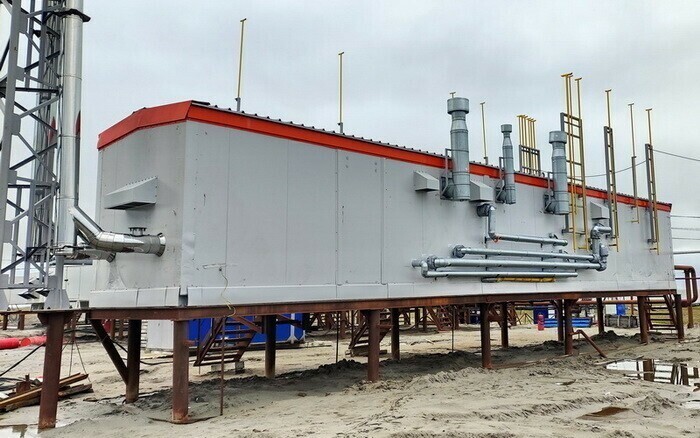 На энергоцентре Харасавэйского месторождения введена установка подготовки топливного газа «ЭНЕРГАЗ»