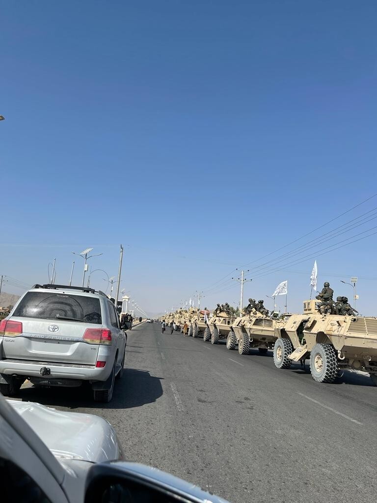 Военный парад в Кандагаре