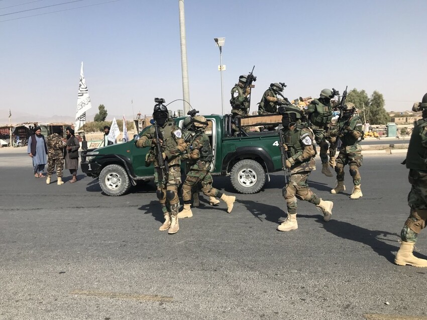 Военный парад в Кандагаре