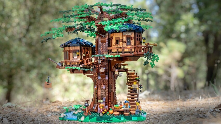 «Домик на дереве», 19 000 руб, 3036 деталей