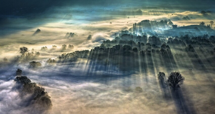 1. Первое место: «Утренний туман», Джулио Монтини (Италия)