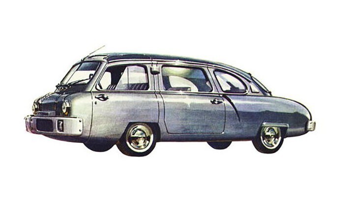 Авангардный НАМИ-013: советские фантазии об автомобиле будущего