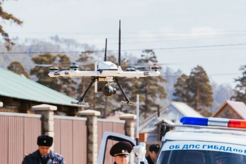 Российским водителям напомнили, что за ними следят беспилотники