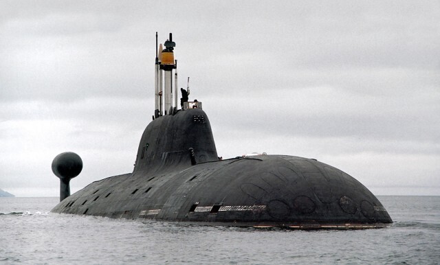 Крейсерская атомная подводная лодка К-157 "Вепрь" проекта 971 "Щука-Б"