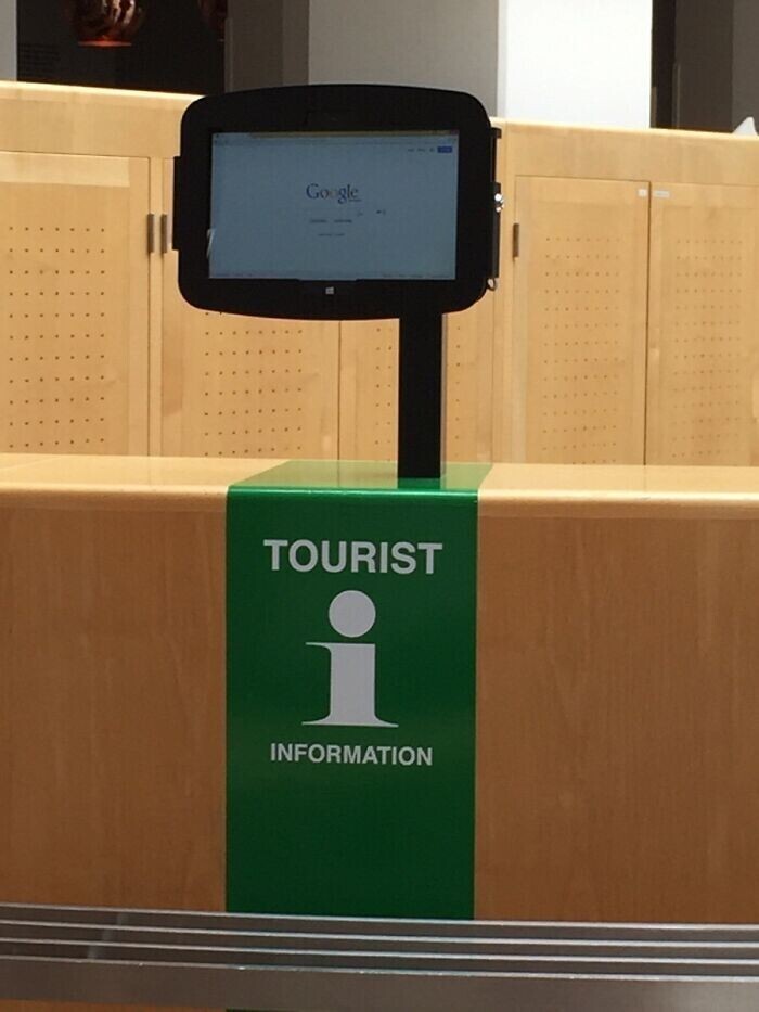 "Стойка информации для туристов. Новый уровень - найди всё сам"