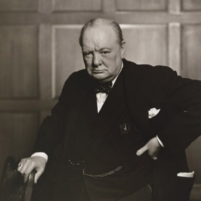 2. Когда жена попросила Уинстона Черчилля сесть на диету, он специально купил весы, которые занижали показания