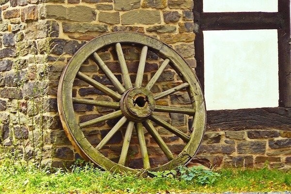 6. Самое древнее в мире колесо обнаружили в Словении. Ему более 5 000 лет.
