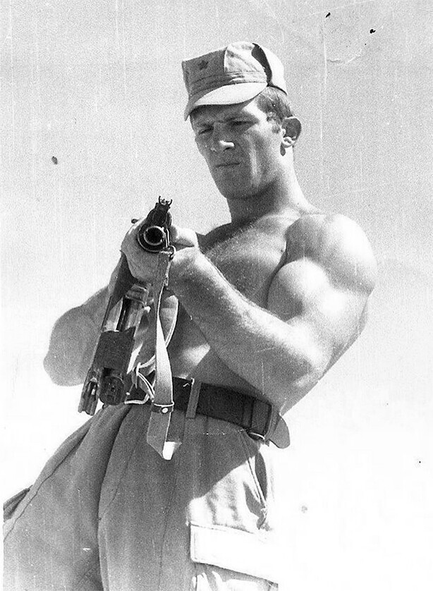 Один из бойцов советского спецназа в Афганистане, 1984 год