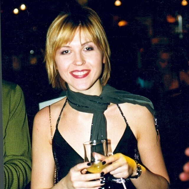 Певица Лика Стар на одной из вечеринок, Россия, 1990-е годы