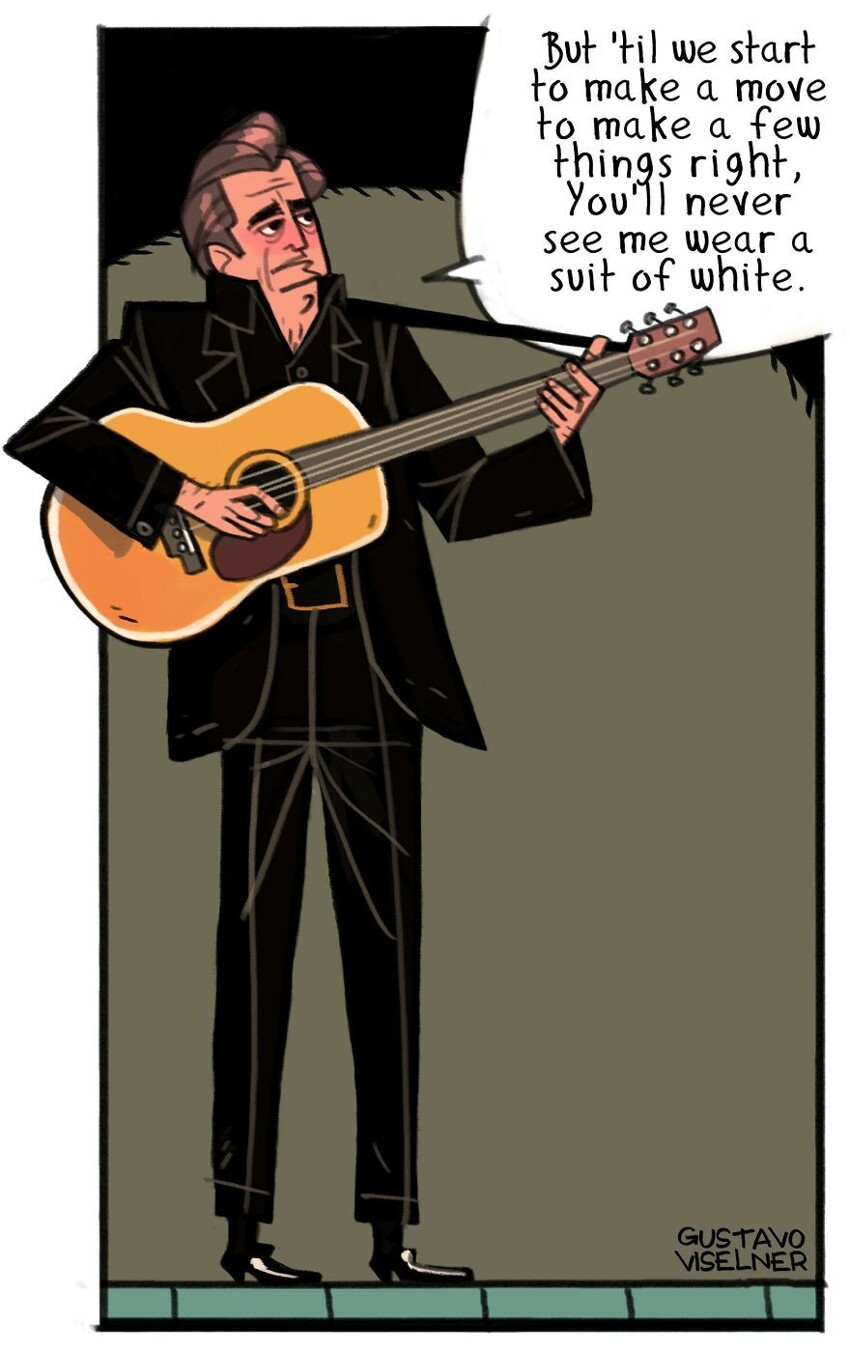 8. Johnny Cash — Man In Black