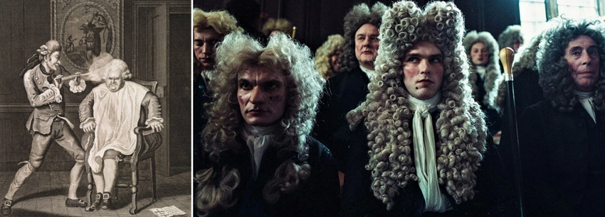 Зачем европейские мужчины в XVIII веке носили огромные парики и пудрили лицо?