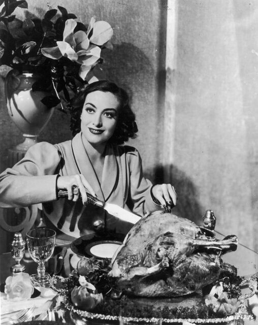 Джоан Кроуфорд за ужином, 1930