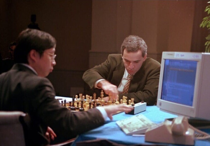 6. Шахматный матч Гарри Каспарова против компьютера Deep Blue. 1996 год