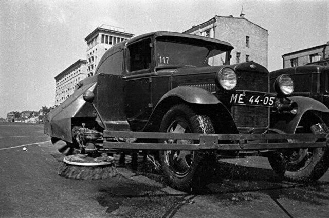 ПУ-2 на шасси ГАЗ-АА , 1936 год