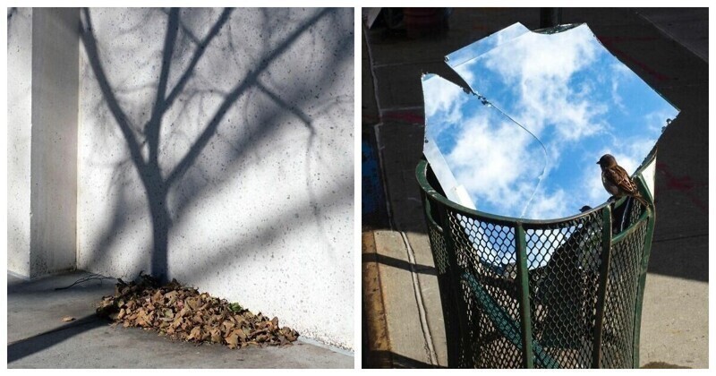 Уличный фотограф из Нью-Йорка коллекционирует любопытные совпадения