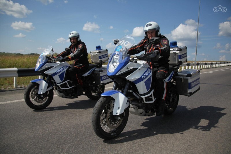 Мотоциклы на службе ГАИ