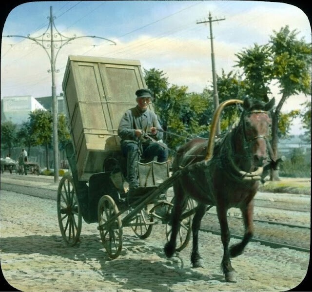 Извозчик, Москва, 1931 г.