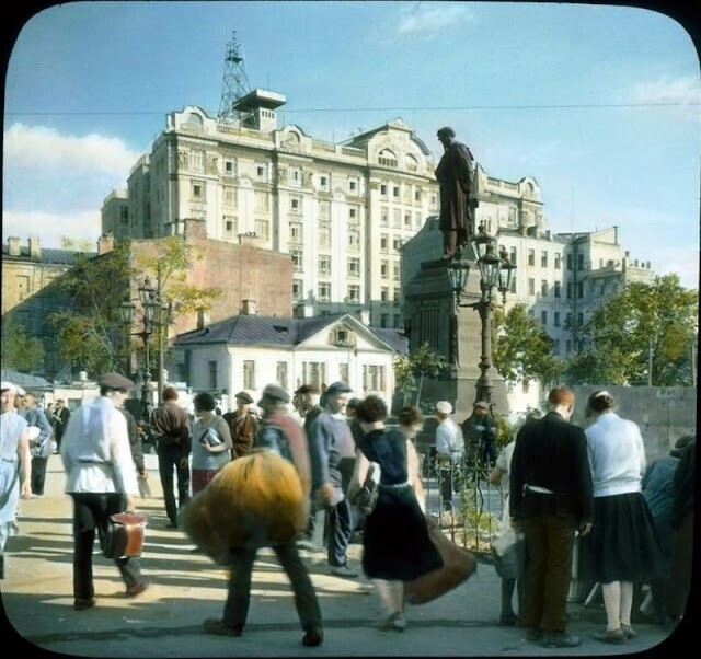 Страстная площадь, Москва, 1931 г.
