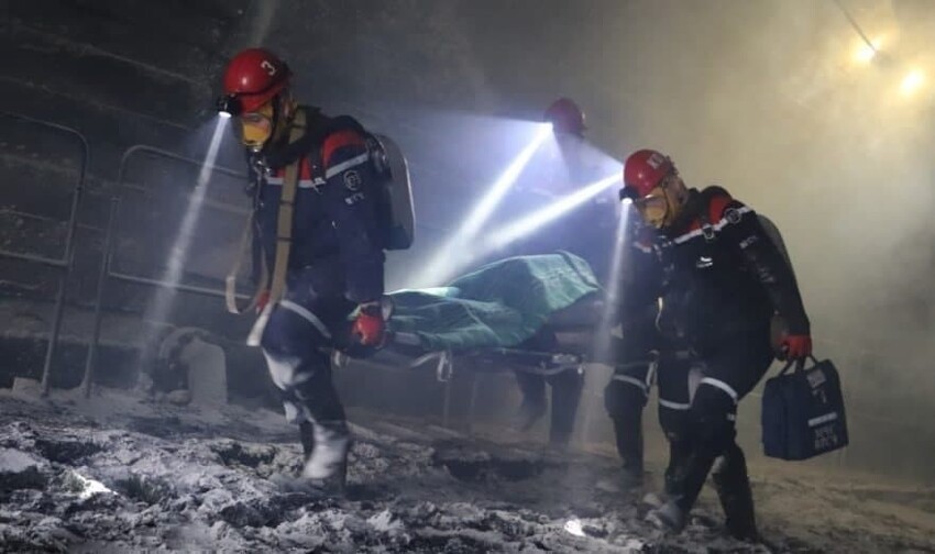 В Кузбассе при пожаре в шахте погибли 9 горняков