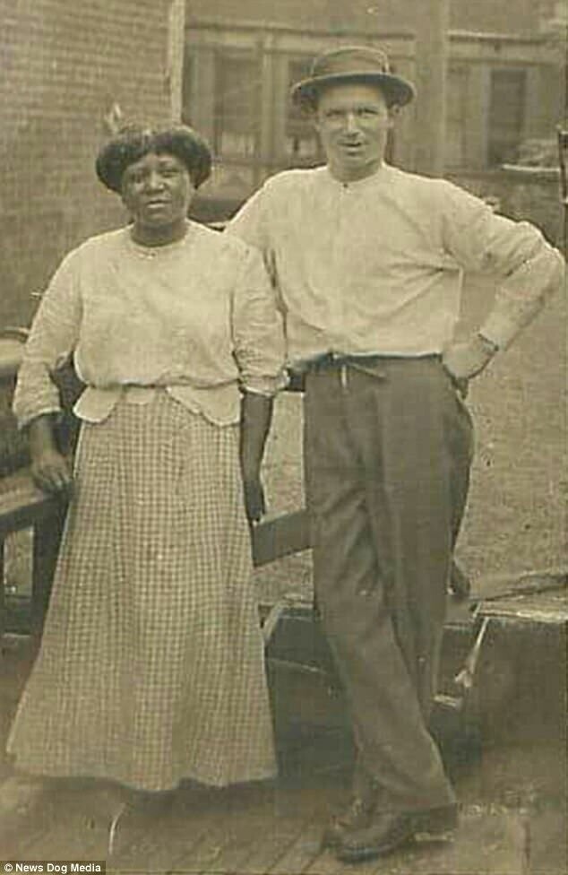 Межрасовые пары, начало 20-го века