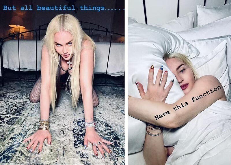 Мадонна шокировала поклонников новой серией откровенных фотографий