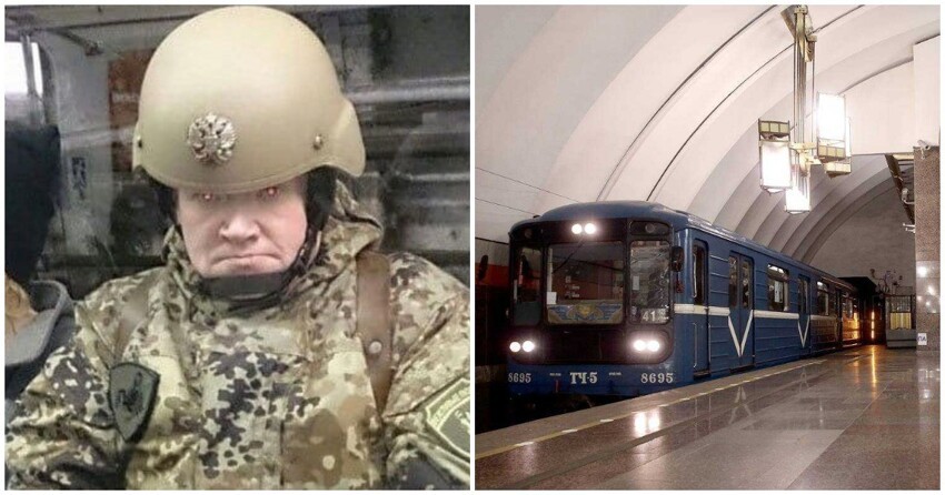 «Киборг Иван» из петербургского метро рассмешил иностранцев