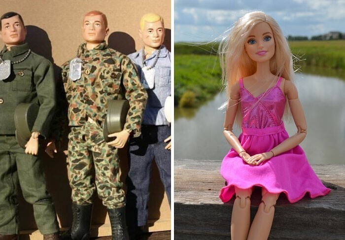 7. В 1993 году Организация освобождения Барби поменяла местами аудиоустройства говорящих кукол "Солдат Джо" и Барби