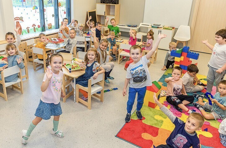Новый детский сад на 350 мест открылся в подмосковном микрорайоне Одинцово-1