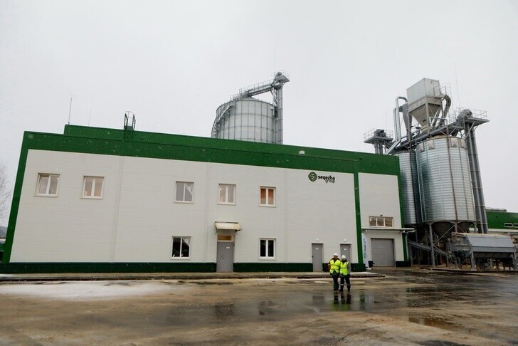 В Вологодской области открылся новый пеллетный завод