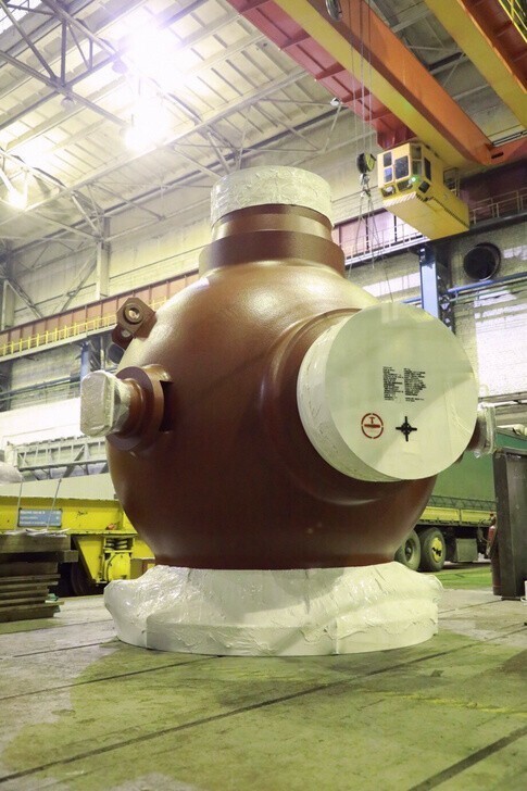 64 Производство Петрозаводскмаш изготовил первое оборудование для второго блока АЭС «Аккую»
