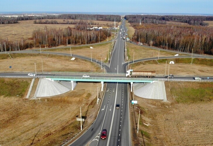 В Тульской области 10 км автодороги М-2 «Крым» обновили с помощью защитных покрытий