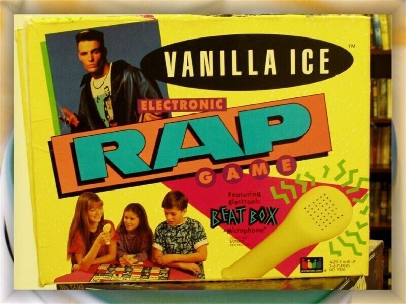 8. «Электронная РЭП-игра Ваниллы Айса» Vanilla Ice Electronic RAP Game (1991)