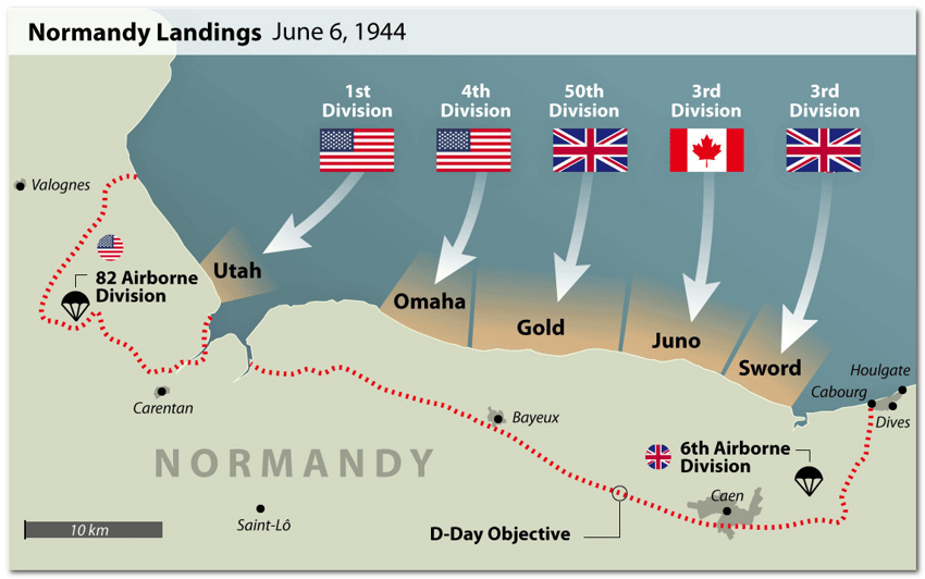 6 июня 1944 года был открыт второй фронт. Рассказываем о «Дне "Д"»