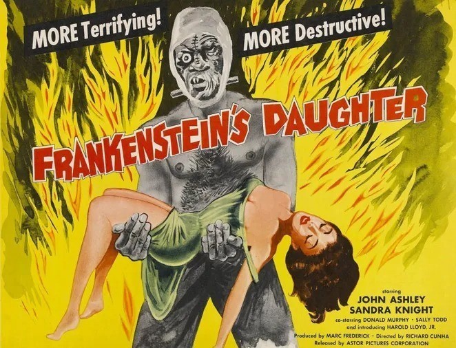 19. Дочь Франкенштейна (1958)