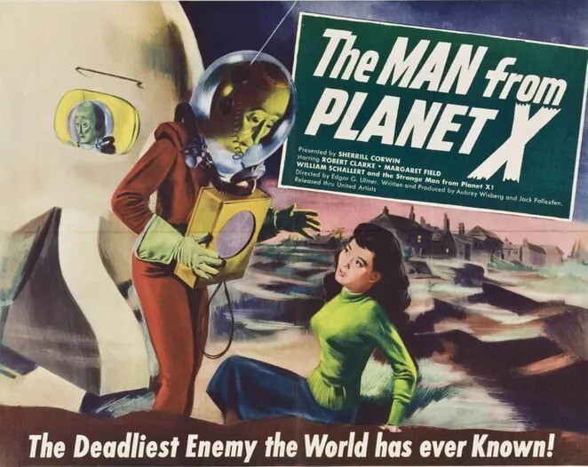 21. Человек с Планеты Икс (1951)