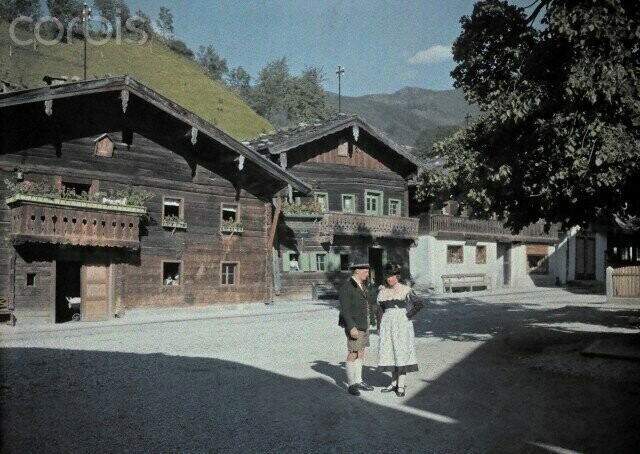 Австрийское местечко Варграйн (Wagrain), 1929 год