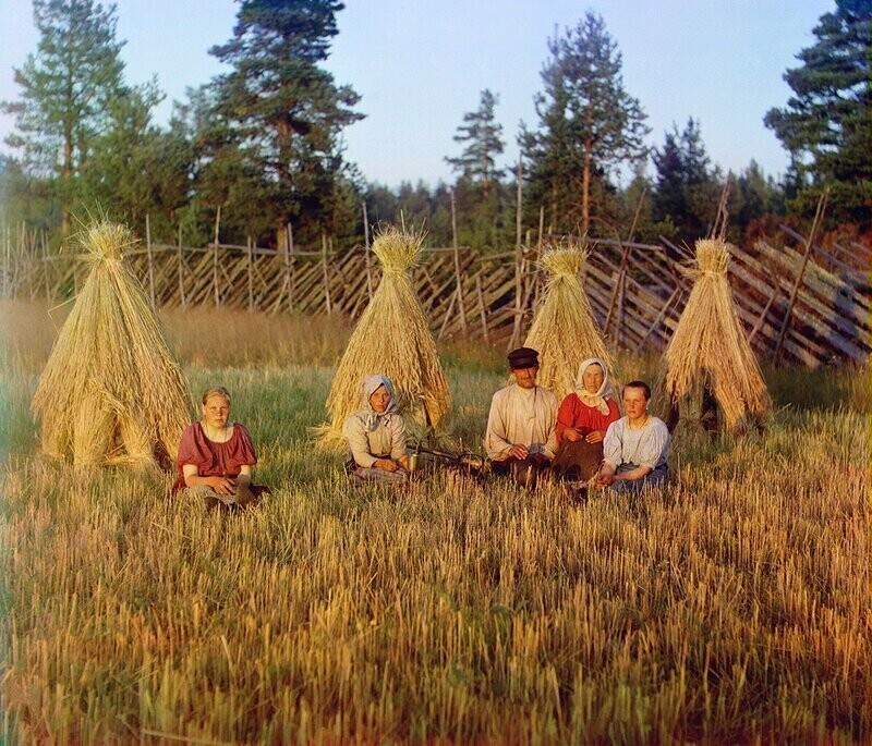 Русские крестьяне в начале XX века