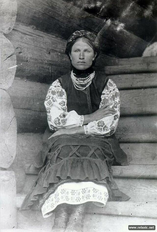 Украинская переселенка. Енисейская губерния, 1910 год