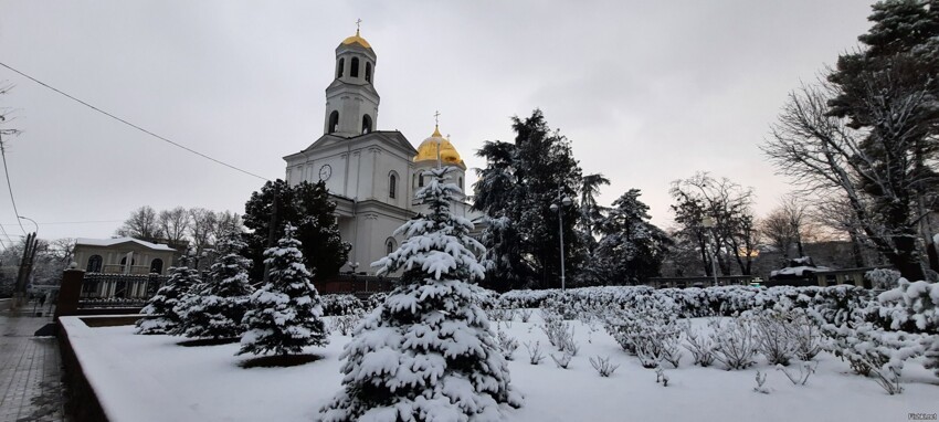 В ночь на 1 декабря в Крыму выпал первый снег