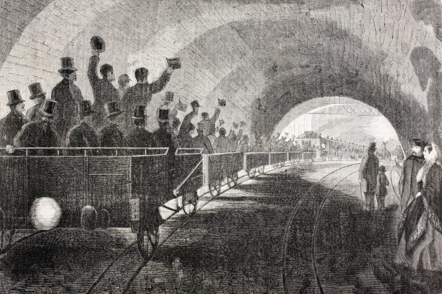 7. Лондонский метрополитен открылся во время Гражданской войны в США