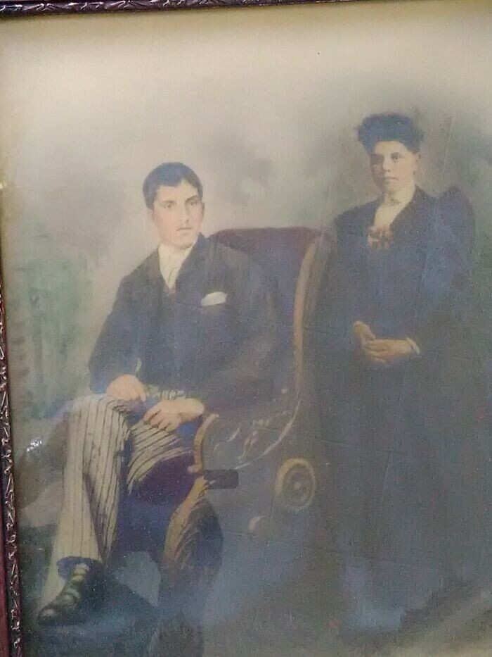 "Мои прадедушка и прабабушка Джеймс Годдард (1876-1942) И Маргарет Годдард (1877-1948)"
