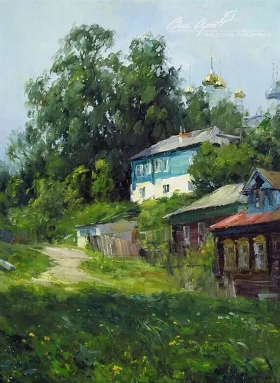 Русские пейзажи Вячеслава Плотникова