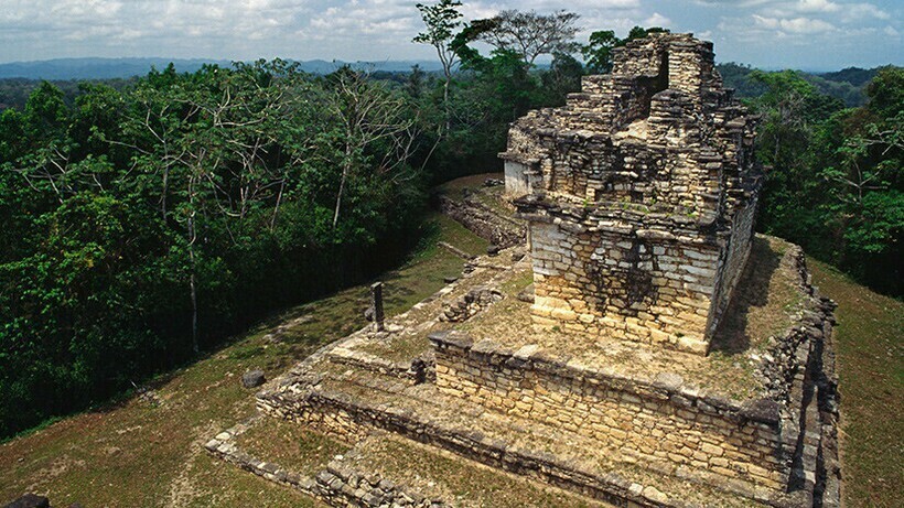 У древних майя был целый соляной завод
