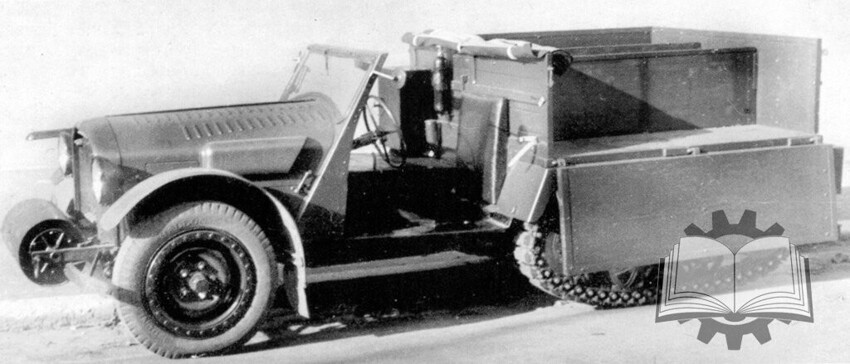 История UNIC TU 1, создававшегося как легкий тягач противотанковой артиллерии для французской пехоты
