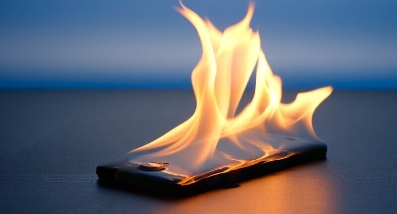 Из-за чего может загореться аккумулятор в телефоне или ноутбуке?