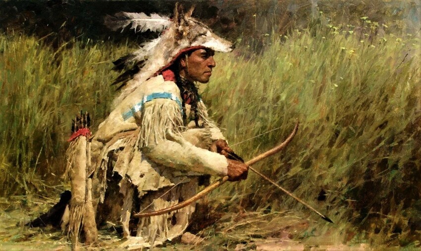 Зачем индейцы носили свисающую бахрому на своей одежде
