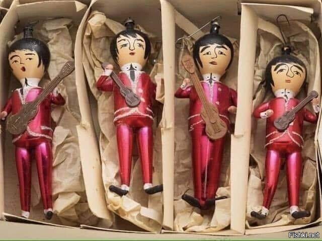 Ёлочные игрушки «The Beatles»