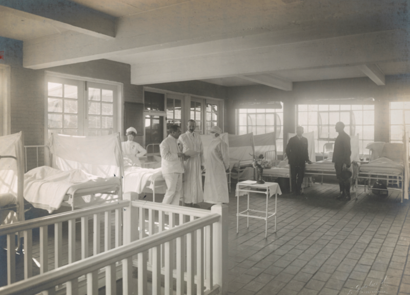 Больница Самаритян, 1918 год