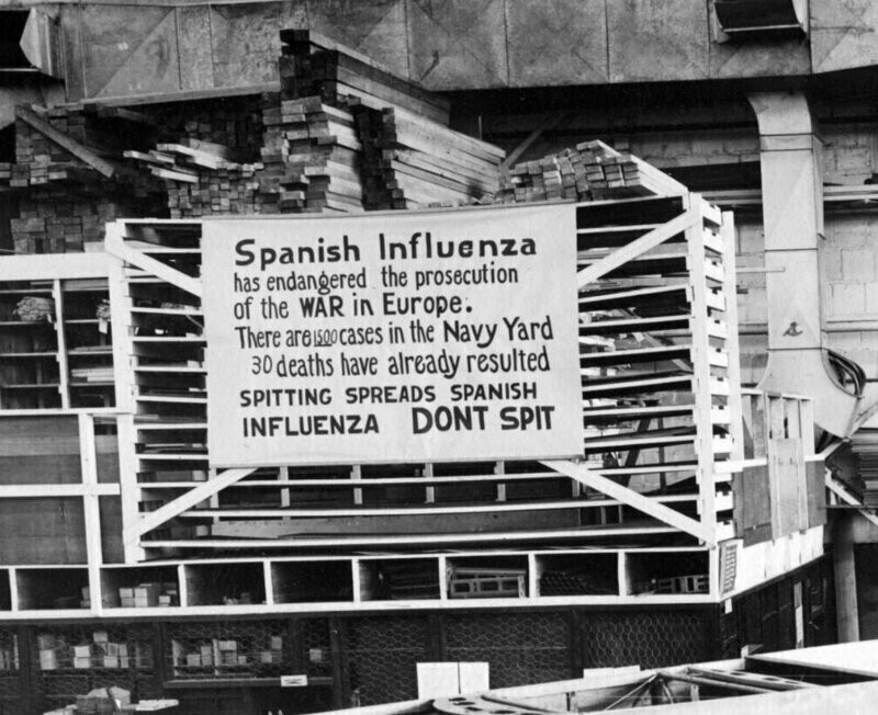 Карантин по "испанке" 1918 г: как Филадельфия и Сент-Луис выглядели во время эпидемии