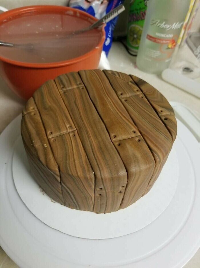 27. "Деревянный" торт